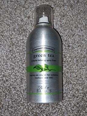 Green Tea Volume Infusing Spray Foam - Back to Basics, NEW